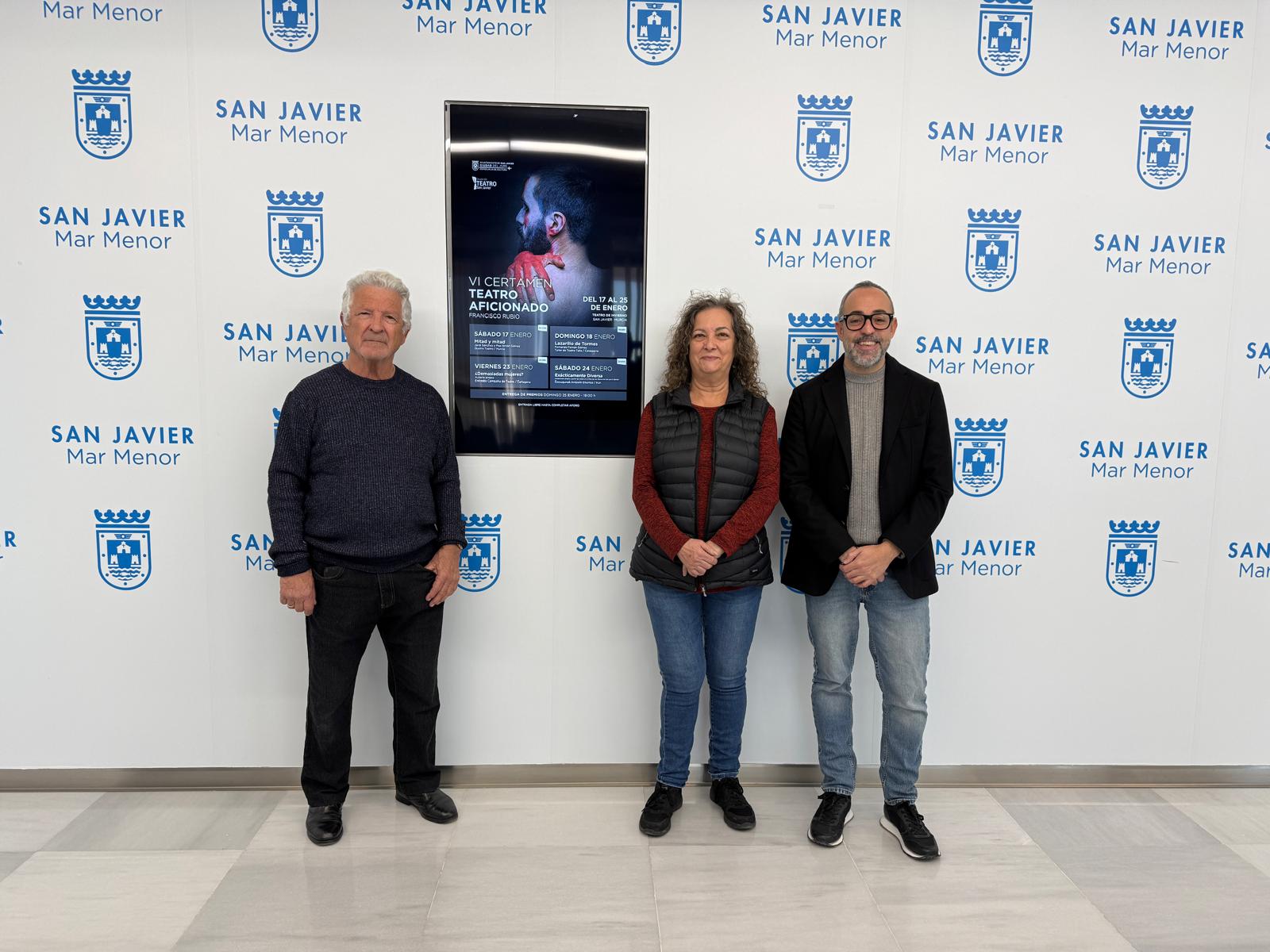 San Javier arranca el año cultural con el VI Certamen de Teatro Aficionado Francisco Rubio 